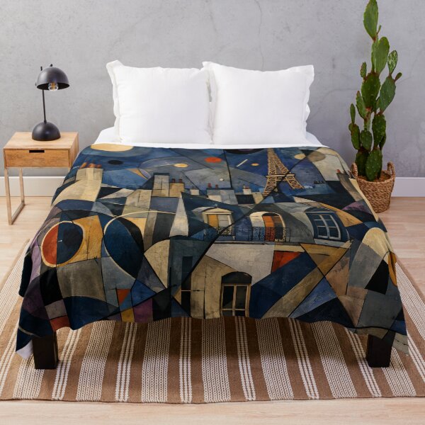 Item preview, Abstract Paris Eiffel Tower Wall Art – Geometric French City Decor designed and sold by GutyzDesignsES.