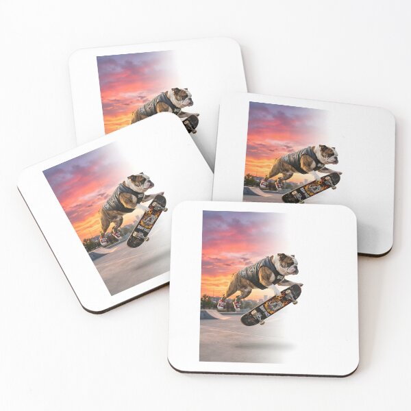Item preview, Bulldog Skateboard Champion designed and sold by PictoVibe.