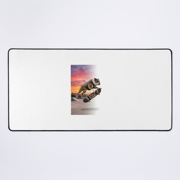 Item preview, Bulldog Skateboard Champion designed and sold by PictoVibe.