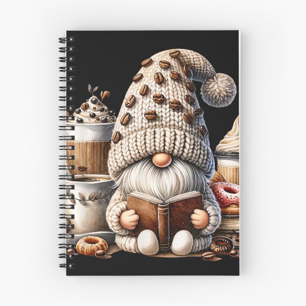 Item preview, Vintage Cute Gnome Reading Book Coffee Latte Men Women Kids designed and sold by LucindaLong ⭐⭐⭐⭐⭐(992).