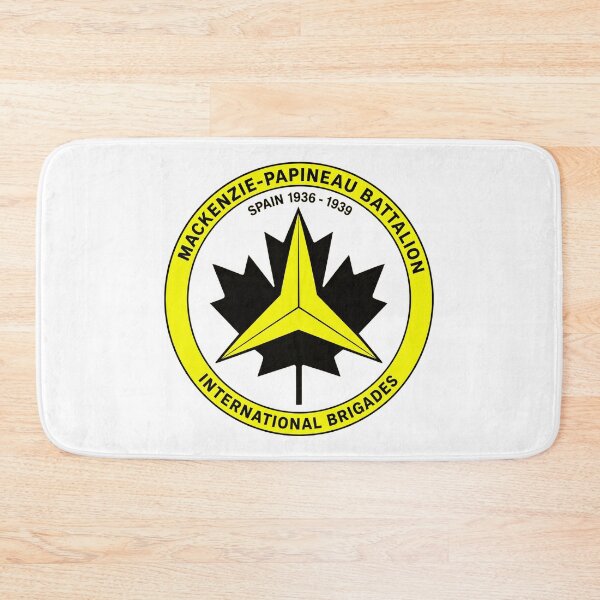 Item preview, Mackenzie Papineau Battalion International Brigades Antifascist Emblem Print designed and sold by PinUpPizzazz.