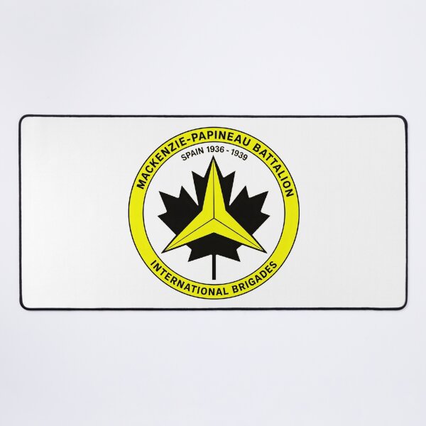 Item preview, Mackenzie Papineau Battalion International Brigades Antifascist Emblem Print designed and sold by PinUpPizzazz.