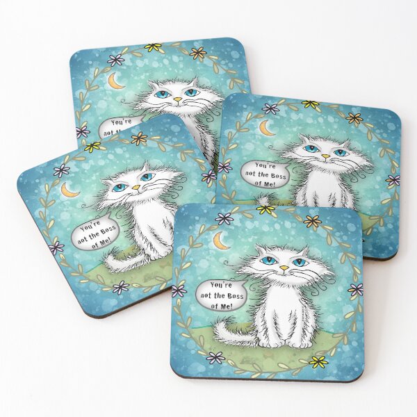 Item preview, Scraggles Cat Boss Of Me designed and sold by artmuvz.