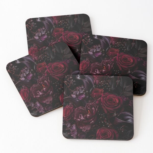 Item preview, Gothic Red Rose Bouquet – Dark Floral Gothic Romance designed and sold by GutyzDesignsES.