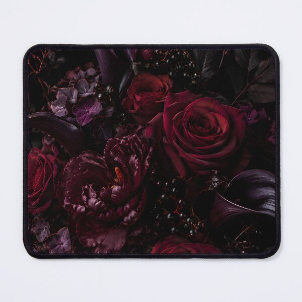 Item preview, Gothic Red Rose Bouquet – Dark Floral Gothic Romance designed and sold by GutyzDesignsES.