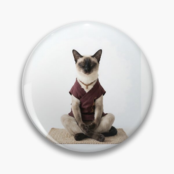 Item preview, Siamese Cat Yoga Master designed and sold by PictoVibe.