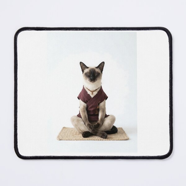 Item preview, Siamese Cat Yoga Master designed and sold by PictoVibe.