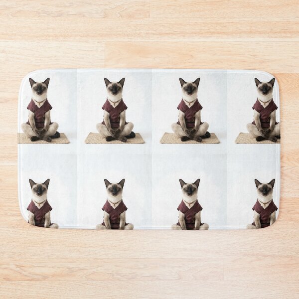 Item preview, Siamese Cat Yoga Master designed and sold by PictoVibe.