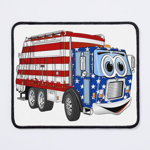 Item preview, Patriotic Garbage Truck Cartoon designed and sold by Scott Hayes.