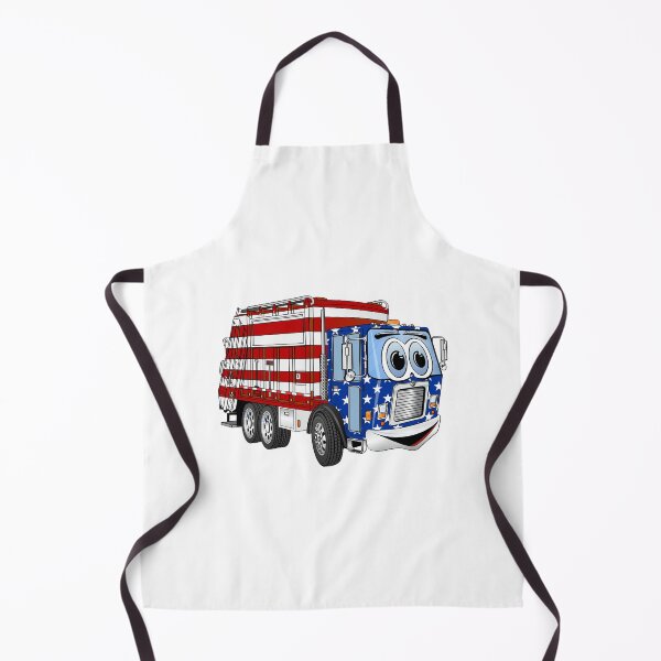 Item preview, Patriotic Garbage Truck Cartoon designed and sold by Scott Hayes.