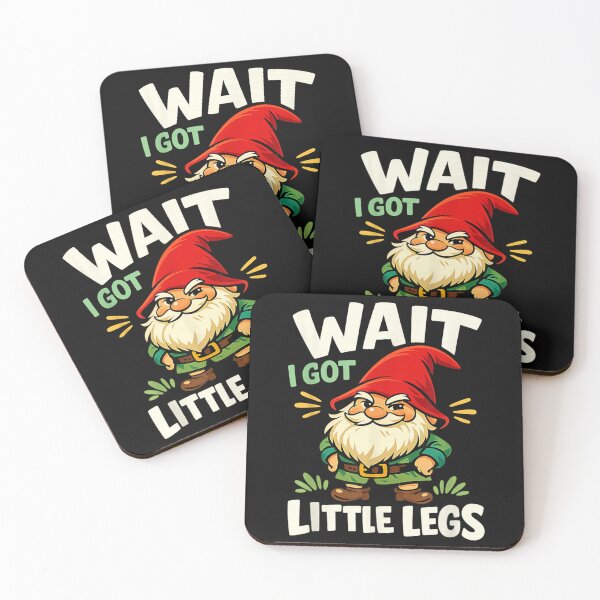 Item preview, Wait I Have Little Legs Funny Sarcastic Gnome Man Woman Kids designed and sold by LucindaLong ⭐⭐⭐⭐⭐(992).