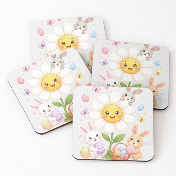 Item preview, Cute Easter Daisy Bunny designed and sold by naragon4289.