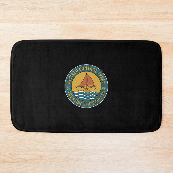 Item preview, Retired Control Freak Trusting The Process Vintage Badge designed and sold by DuckOddity.