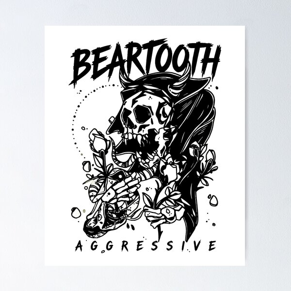 Item preview, BEARTOOTH AGGRESSIVE designed and sold by HeavHeadDsgn.