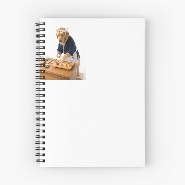 Item preview, Golden Retriever Sushi Chef Masterpiece designed and sold by PictoVibe.