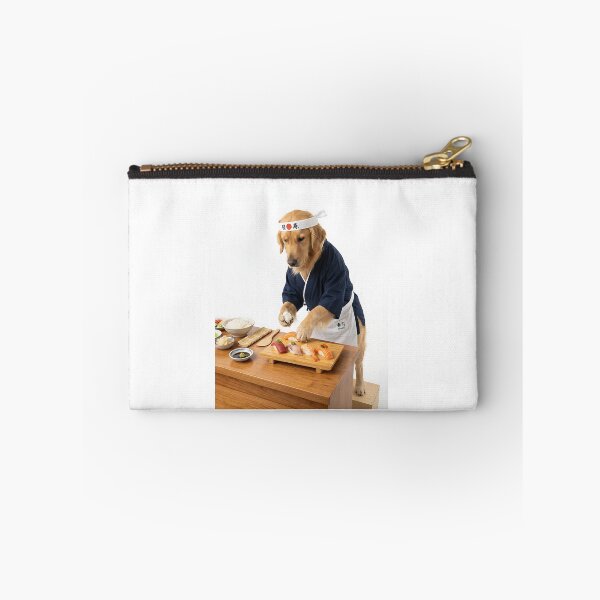 Item preview, Golden Retriever Sushi Chef Masterpiece designed and sold by PictoVibe.