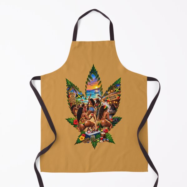 Item preview, Tropical Island Reggae Party Cannabis Sunset Art designed and sold by digitalbob60.