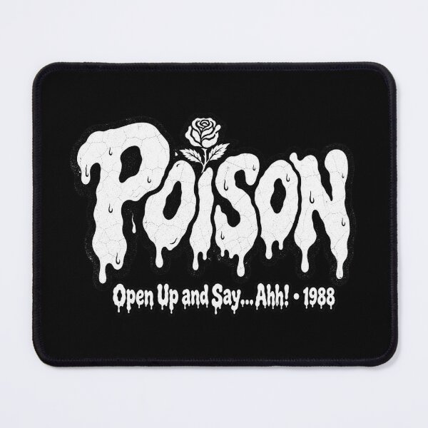 Item preview, Poison Open Up and Say Ahh 1988 Slime Glam Rock designed and sold by JMS-Artvintage.
