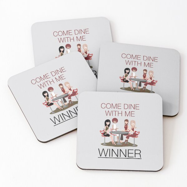 Item preview, Come Dine With Me WINNER (on Grey) designed and sold by PawsitiveMum3.