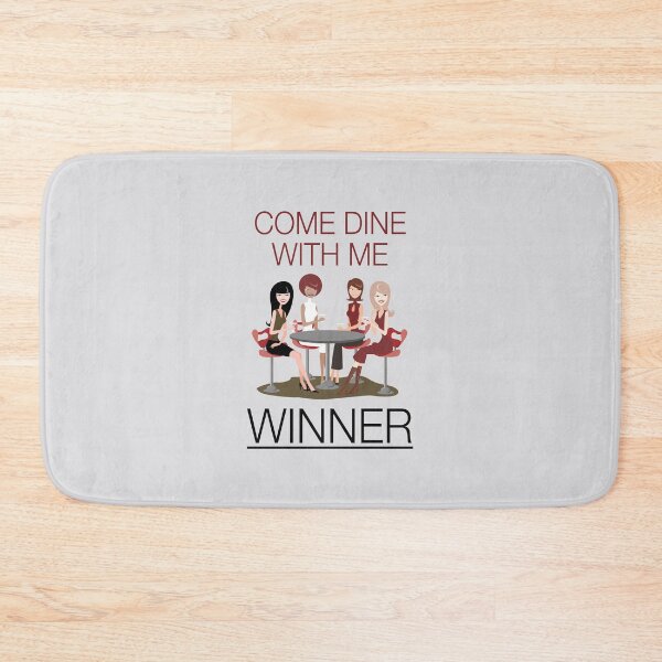 Item preview, Come Dine With Me WINNER (on Grey) designed and sold by PawsitiveMum3.