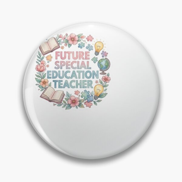 Item preview, Future Special Education Teacher Floral Watercolor Sticker designed and sold by abdesigns4u.