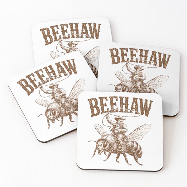 Item preview, Beehaw Cowboy Western Honey Bee designed and sold by a-turner-paint.