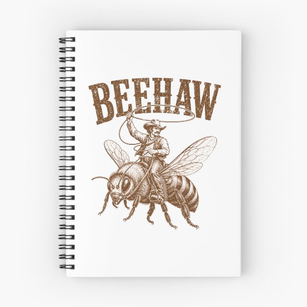 Item preview, Beehaw Cowboy Western Honey Bee designed and sold by a-turner-paint.