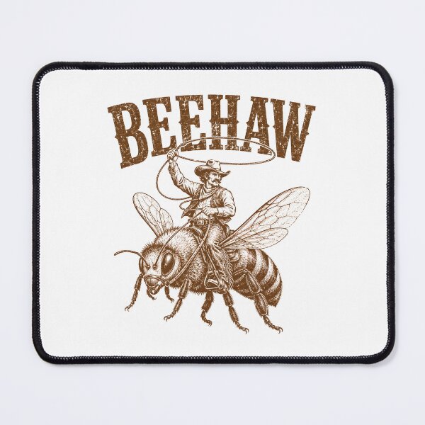 Item preview, Beehaw Cowboy Western Honey Bee designed and sold by a-turner-paint.