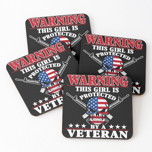 Item preview, This Girl Is Protected By A Veteran designed and sold by Art-Monnard.