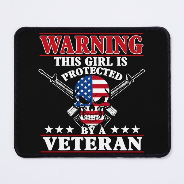Item preview, This Girl Is Protected By A Veteran designed and sold by Art-Monnard.
