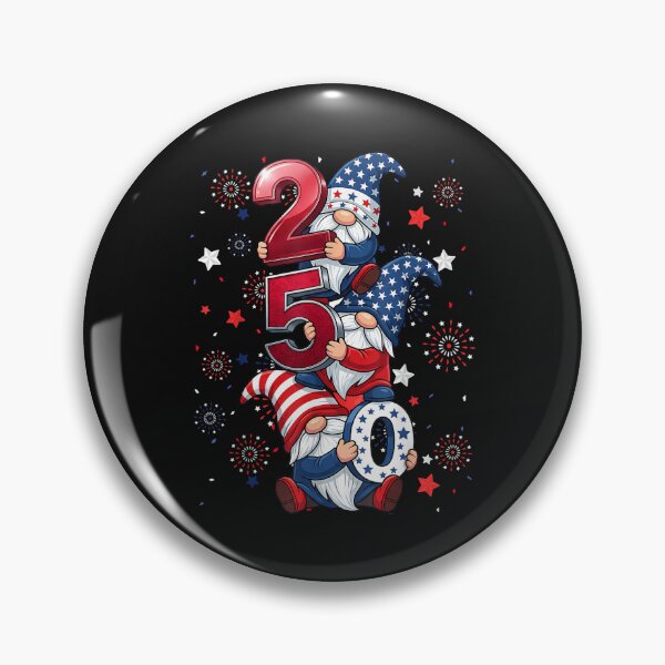 Item preview, Gnome 250 Years 1776-2026 250th Birthday 4th July Patriotic designed and sold by LucindaLong ⭐⭐⭐⭐⭐(992).