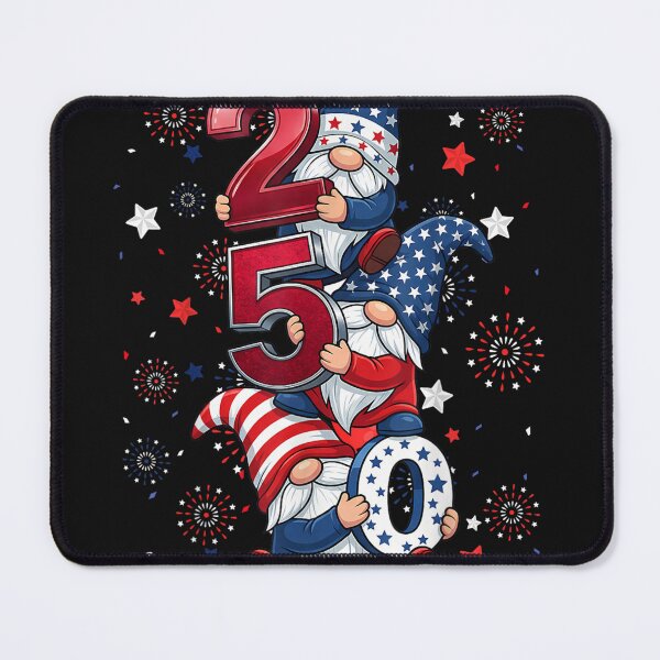 Item preview, Gnome 250 Years 1776-2026 250th Birthday 4th July Patriotic designed and sold by LucindaLong ⭐⭐⭐⭐⭐(992).
