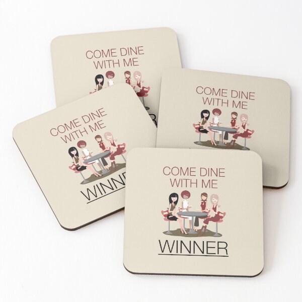 Item preview, Come Dine With Me WINNER (on Tan) designed and sold by PawsitiveMum3.