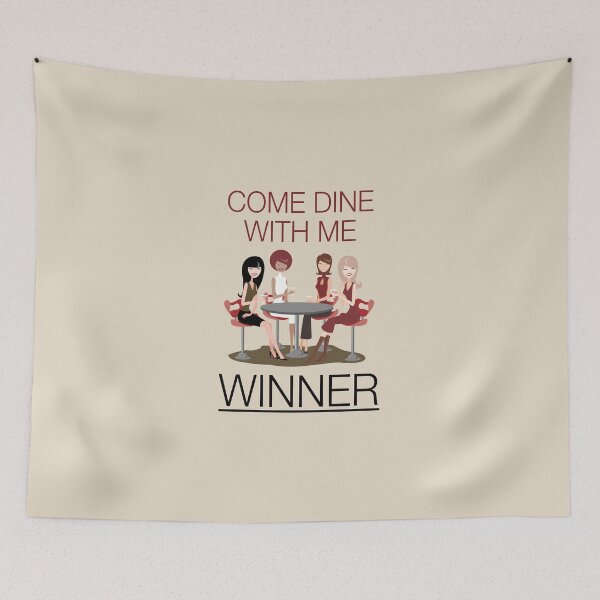 Item preview, Come Dine With Me WINNER (on Tan) designed and sold by PawsitiveMum3.