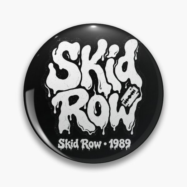 Item preview, Skid Row 1989 Debuts Drip Lettering Heavy Rock designed and sold by JMS-Artvintage.