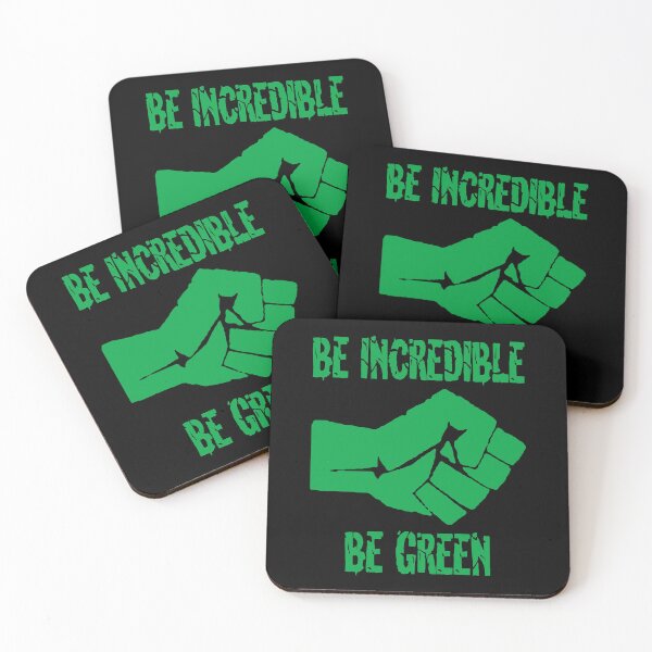 Item preview, Be Incredible Be Green Funny Eco Comic Graphic designed and sold by MathWare MathClips.