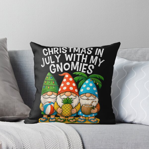 Item preview, Gnome Christmas In July With my Gnomies Summer Vacation 2026 designed and sold by LucindaLong ⭐⭐⭐⭐⭐(992).