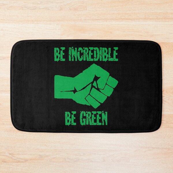 Item preview, Be Incredible Be Green Funny Eco Comic Graphic designed and sold by MathWare MathClips.