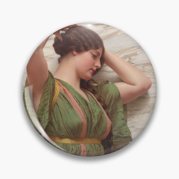 Item preview, John William Godward - A Fair Reflection 1915 designed and sold by Matthew Allred.
