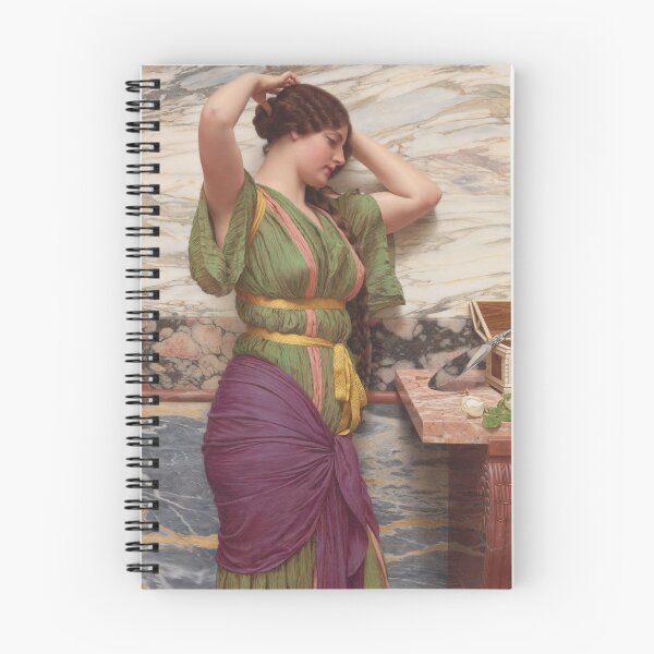 Item preview, John William Godward - A Fair Reflection 1915 designed and sold by Matthew Allred.