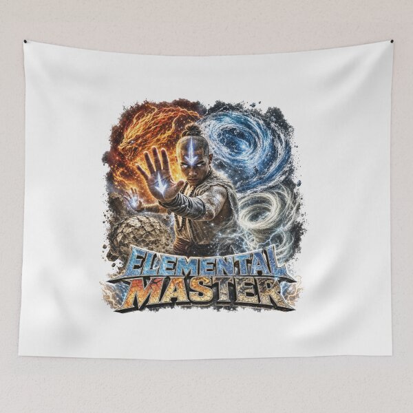 Item preview,   Avatar Airbender Elemental Master Magic Fantasy designed and sold by BROOSTSHIRTS.