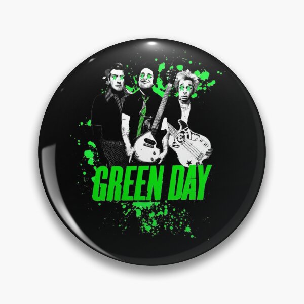 Item preview, Green Day Punk Rock Band Splatter Portrait designed and sold by NorthenStudio.