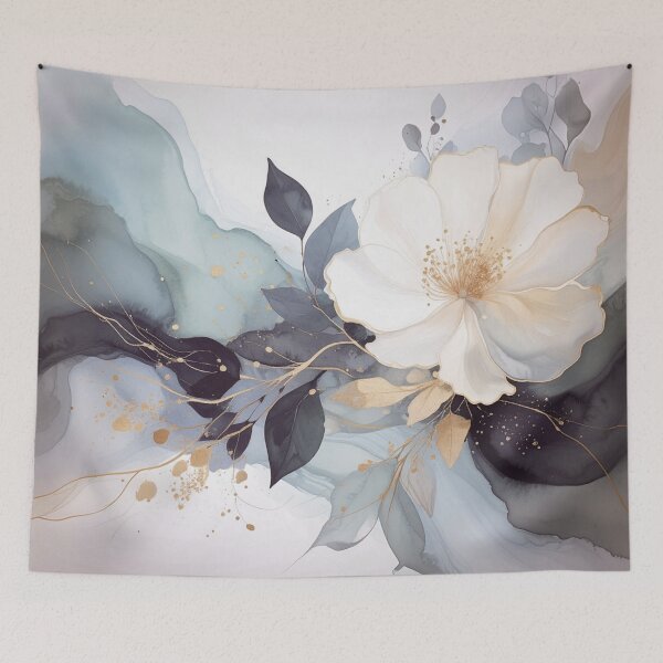 Item preview, Ethereal Watercolor Bloom (Vintage) designed and sold by WeaveSphere.