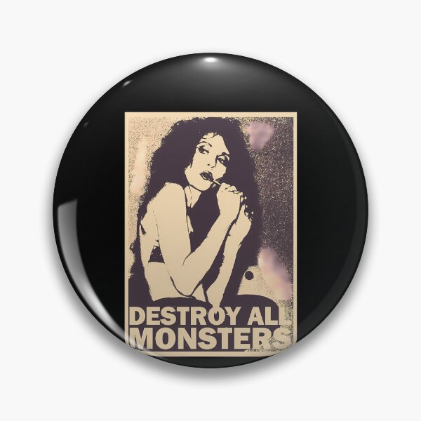 Item preview, Destroy All Monsters Band Alternative Rock Art designed and sold by BrandyCora.