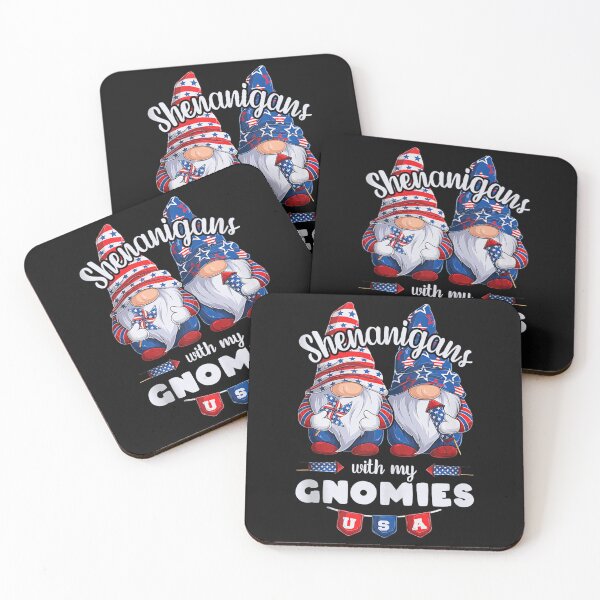 Item preview, USA Gnomes, shenanigans, 4th of July, fireworks show designed and sold by LucindaLong ⭐⭐⭐⭐⭐(992).