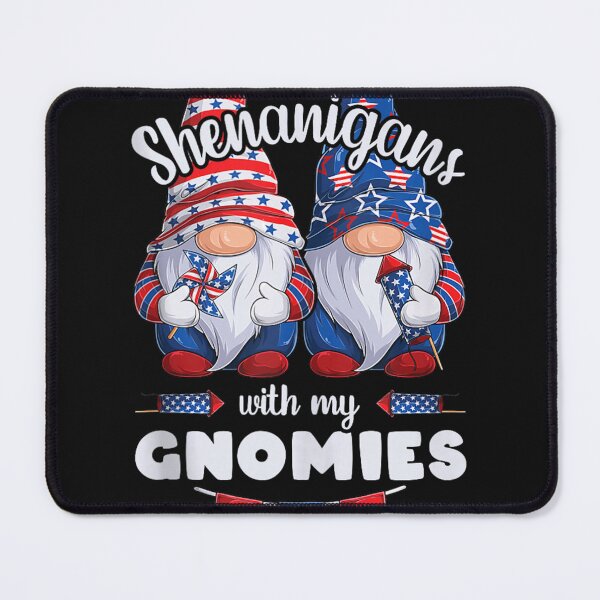 Item preview, USA Gnomes, shenanigans, 4th of July, fireworks show designed and sold by LucindaLong ⭐⭐⭐⭐⭐(992).