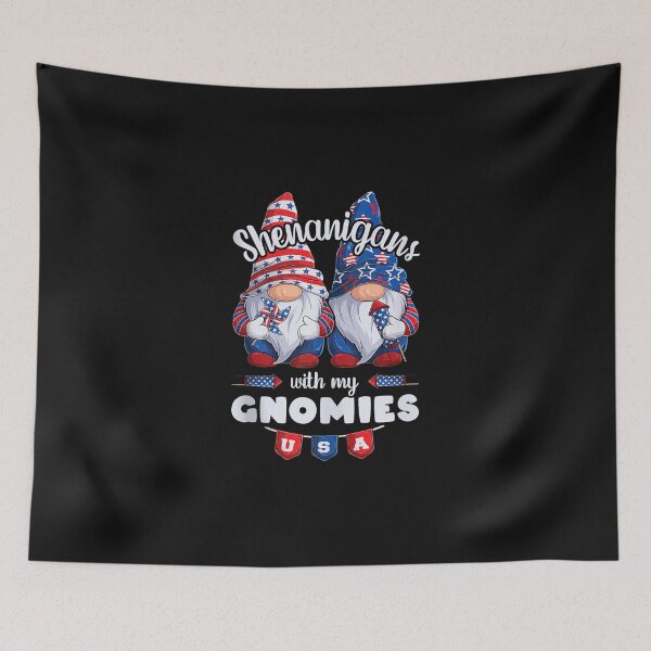 Item preview, USA Gnomes, shenanigans, 4th of July, fireworks show designed and sold by LucindaLong ⭐⭐⭐⭐⭐(992).