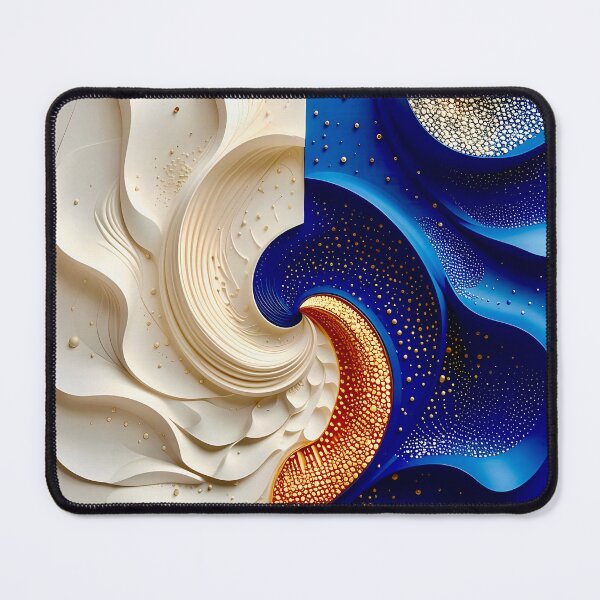 Item preview, Abstract Wave of Color and Light designed and sold by Vicky Brago-Mitchell®.