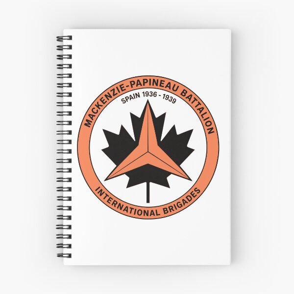Item preview, Mackenzie Papineau Battalion International Brigades Antifascist Emblem Print designed and sold by PinUpPizzazz.
