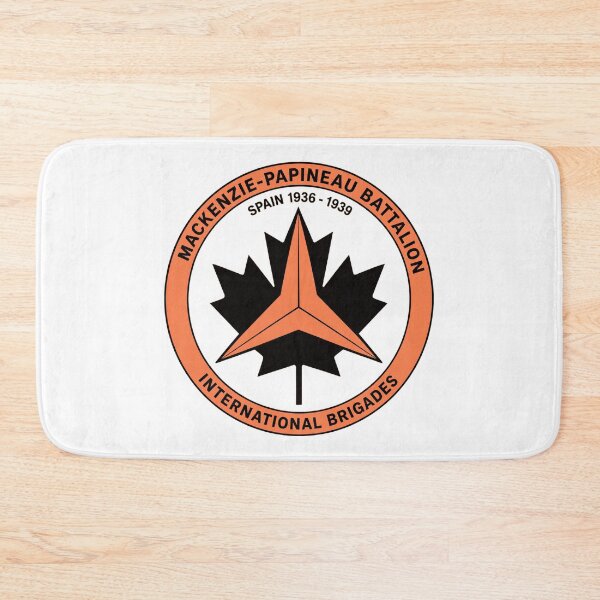 Item preview, Mackenzie Papineau Battalion International Brigades Antifascist Emblem Print designed and sold by PinUpPizzazz.
